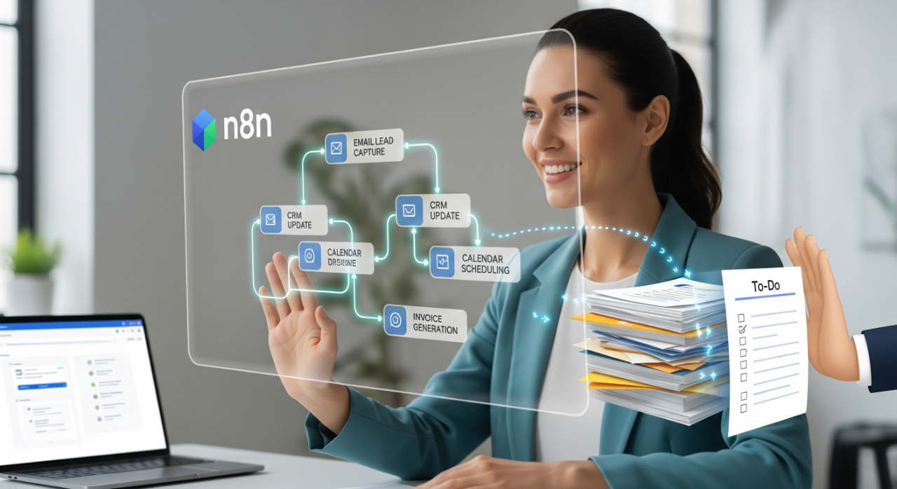 How Workflow Automation (with n8n) Saves Businesses 20+ Hours Per Week